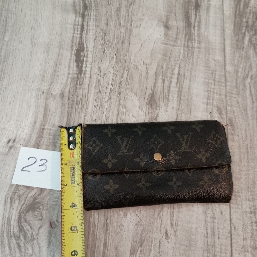Louis Vuitton Porte Monnaie Monogram Pochette Credit Long Wallet - Picture 16 of 16